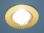 Точечные светильники под золото для натяжных потолков